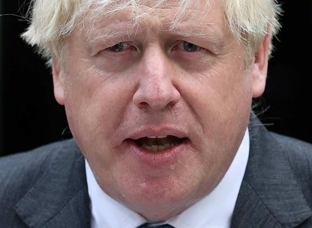 Britain's ex-prime minister Boris Johnson took the dramatic decision to abandon an audacious political comeback