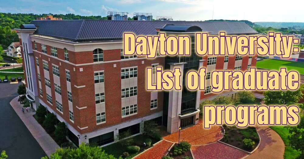 University of Dayton graduate programs