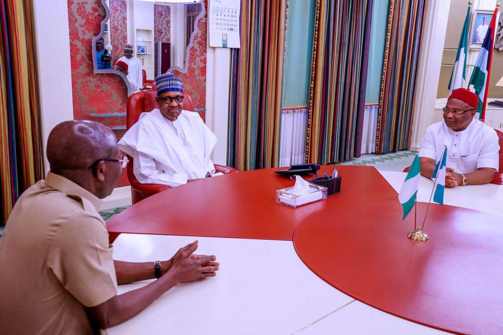 Uzodinma meets Buhari