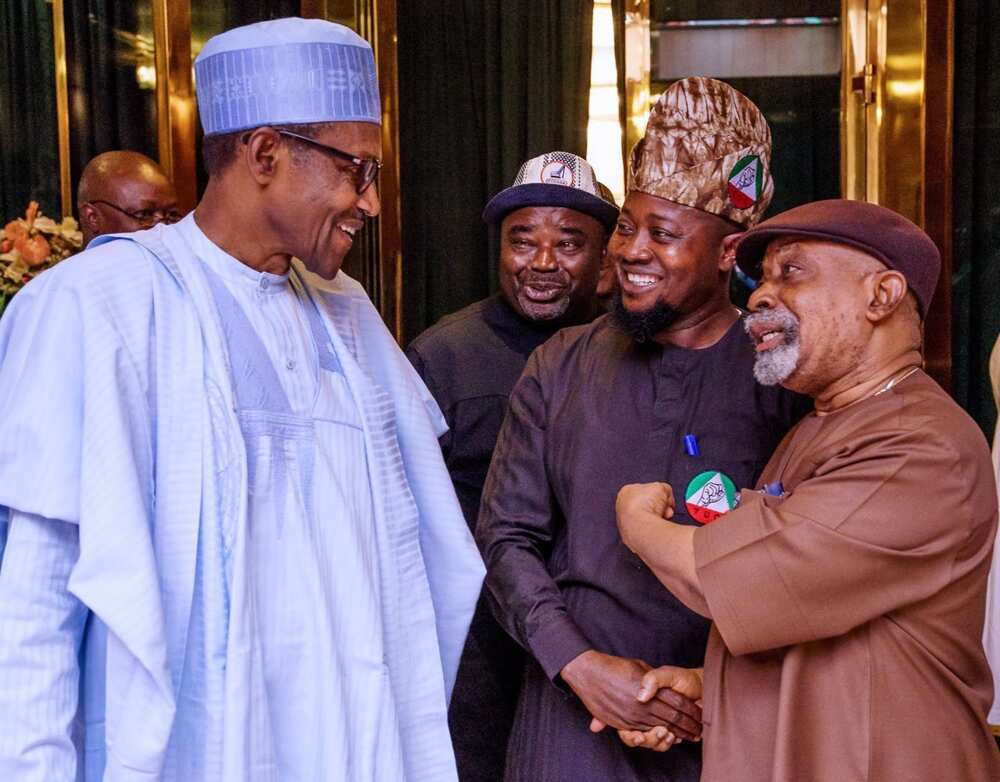 Chris Ngige and Buhari Chris Ngige and Buhari