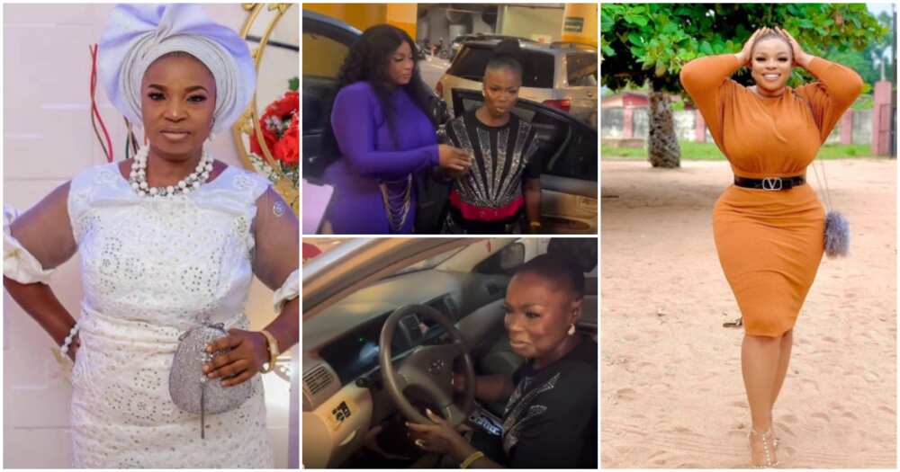 Actress Georgina Ibeh gives mum a car