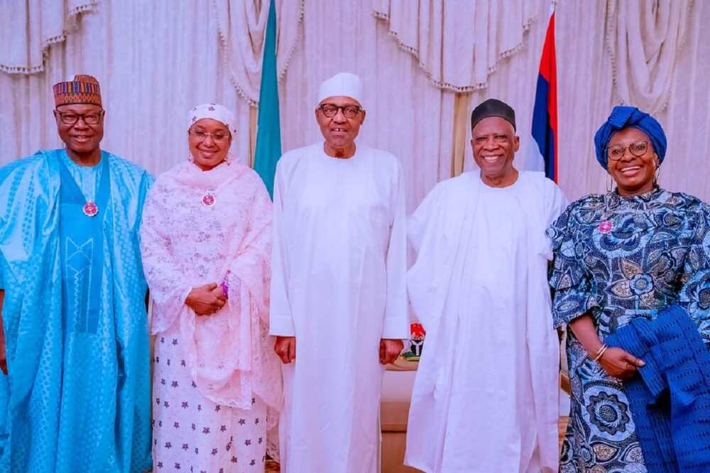 Aisha Binani da Buhari Aisha Binani da Buhari