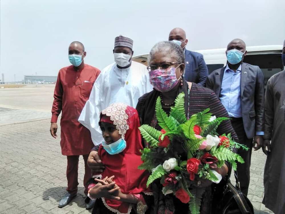 Okonjo-Iweala arrives in Nigeria