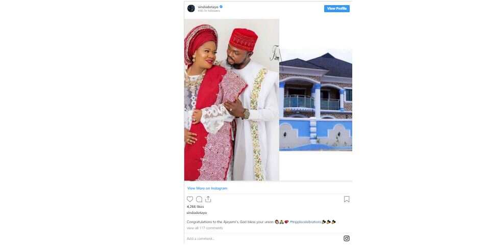 Unconfirmed report of Toyin Abraham welcoming baby boy, dedicating house sets social media ablaze