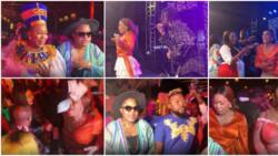 Faithia Williams’ birthday: Toyin Abraham, Eniola Badmus, 9ice, other stars storm party, guests make cash rain