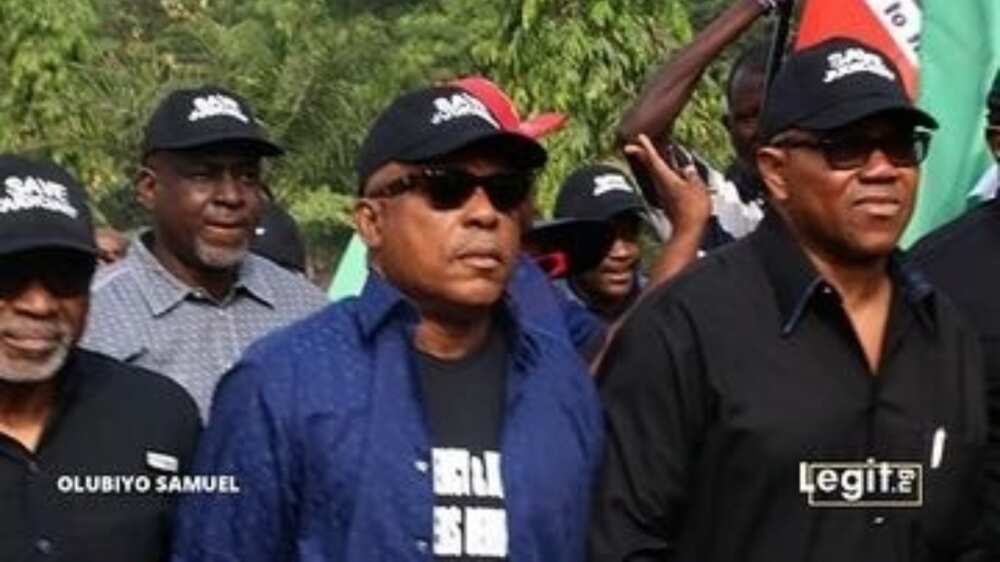 Yanzu yanzu: PDP ta fara gagarumin zanga-zanga a Abuja