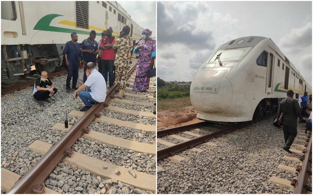 Nigerian passenger laments as a train he boarded from Ibadan to Lagos ran out fuel.