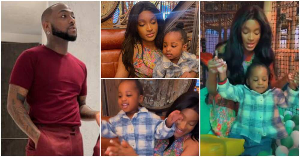 Davido’s Alleged 4th Baby Mama Larissa Celebrates Son As He Clocks 2 ...