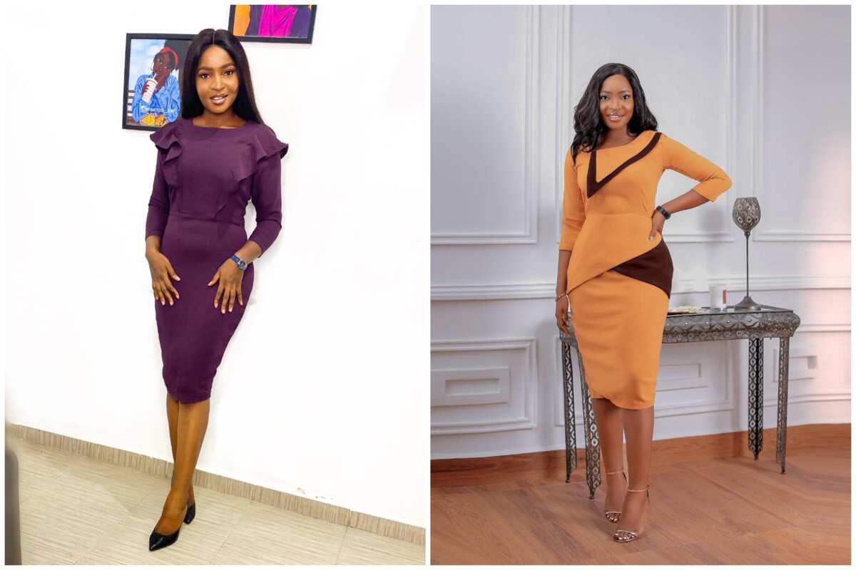 Latest Corporate Gowns for Office – Office friendly looks you'll love |  Zaineey's Blog
