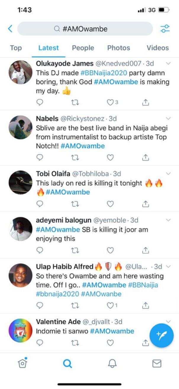 Nigeria’s live band sensation, Seun Bankole sets Twitter on fire for 3 hours