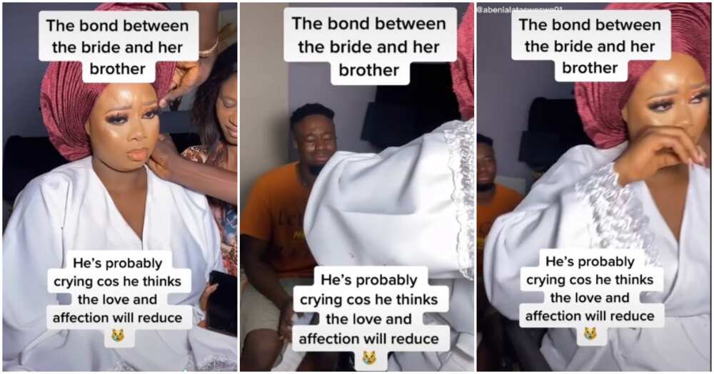 Emotional wedding video, wedding day stories, wedding videos, cute siblings moment on wedding, Nigerian weddings