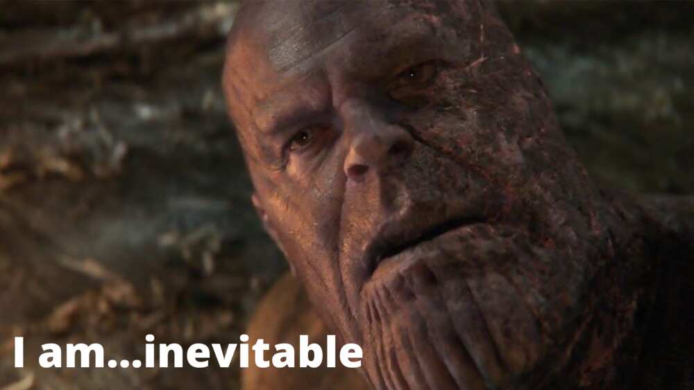 famous thanos quotes