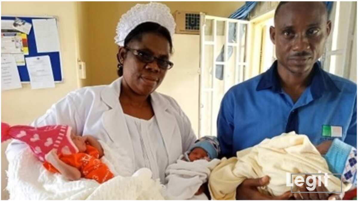 Woman whose husband lost his job months ago gives birth to triplets