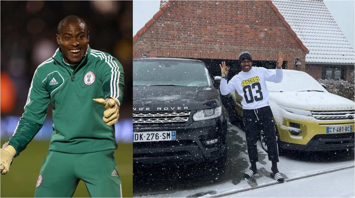 Super Eagles legend shows-off 2 exotic Range Rover cars worth more than N160million