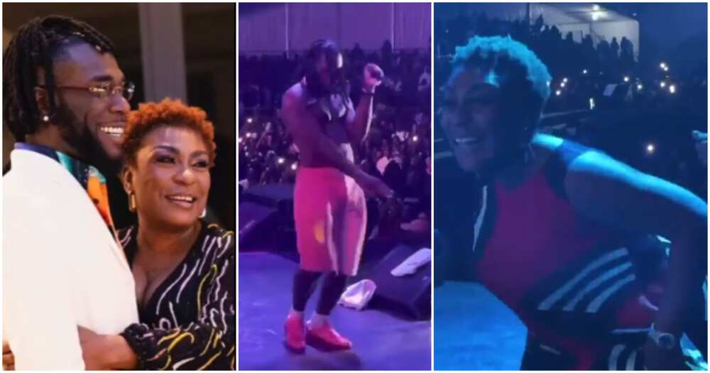 Burna Boy and mother Bose Ogulu in Senegal Burna Boy and mother Bose Ogulu in Senegal