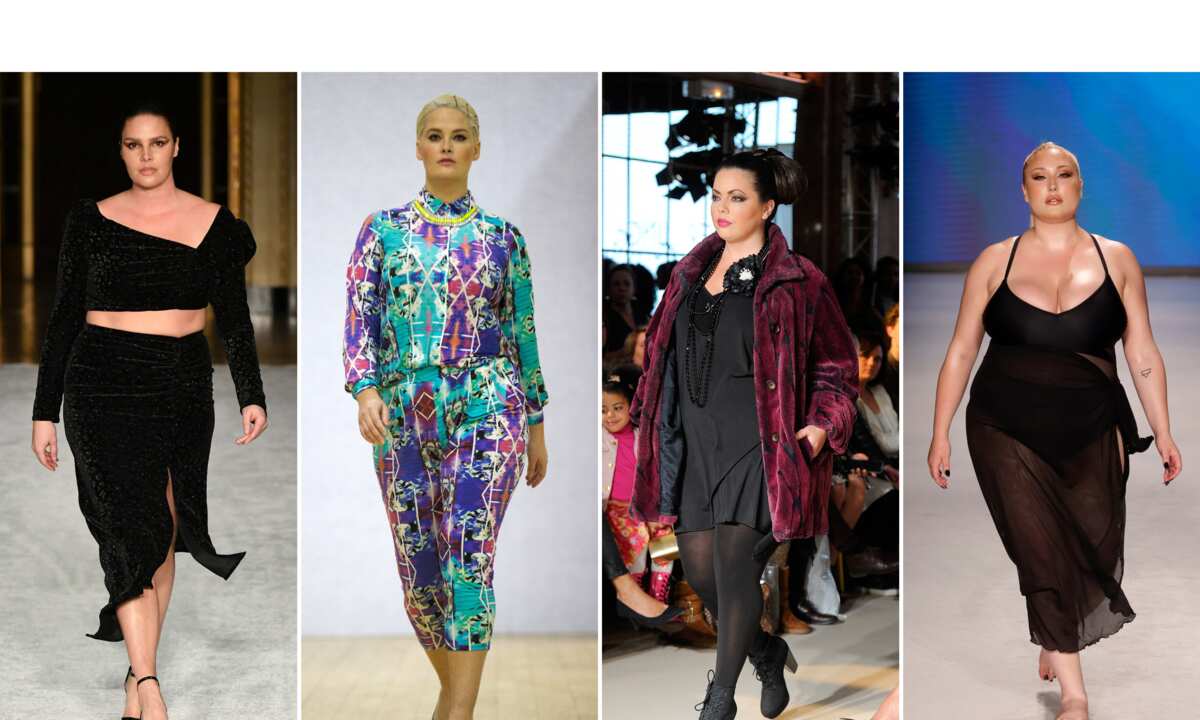 Erica Lauren attends Premium Plus-Size Fashion Brand Ryllace