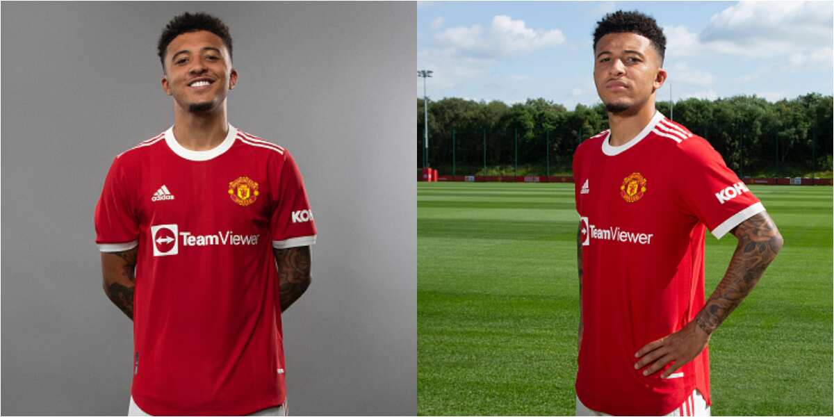 Sancho names 2 great Man United legends he models his game on, sends stunning message to fans