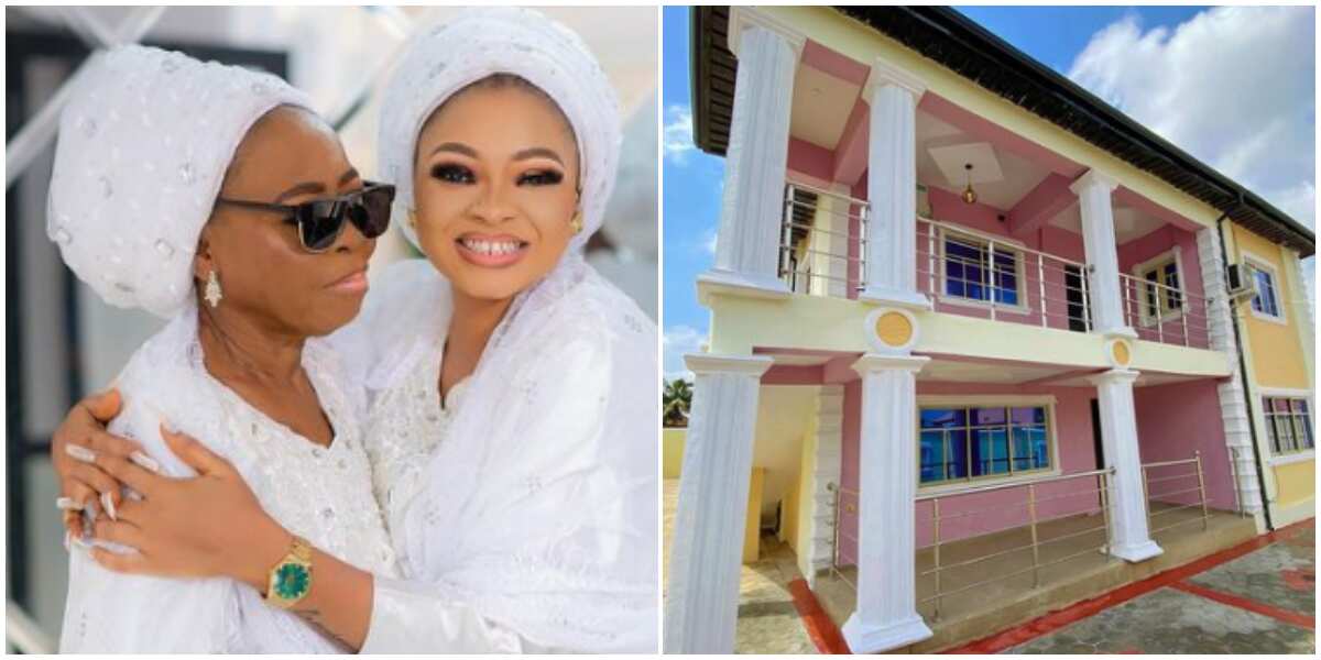 See beautiful 1-storey mansion actress Funmi Awelewa built for her mother and siblings