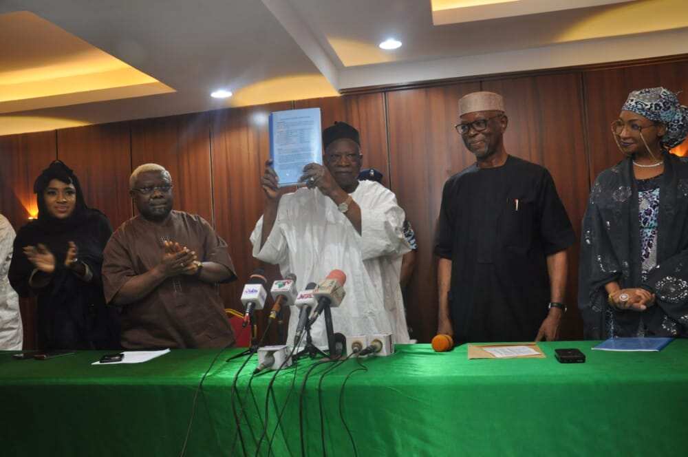 John Odigie-Oyegun, Abdullahi Adamu, APC Presidential Primary, Screening