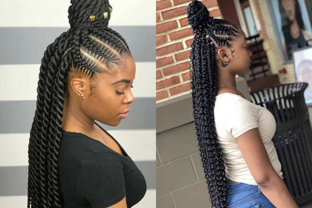 big braids hairstyles black women｜TikTok Search