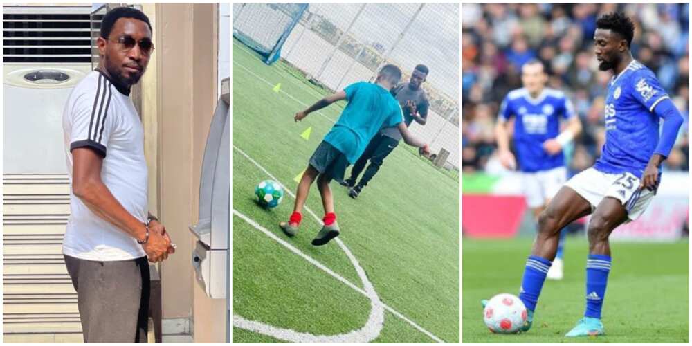 Timi Dakolo shares video of his son training for football