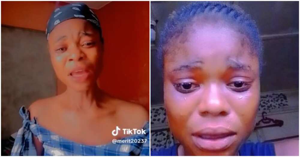 Lady cries out in video as her mother orders her out of the house due to her pregnancy