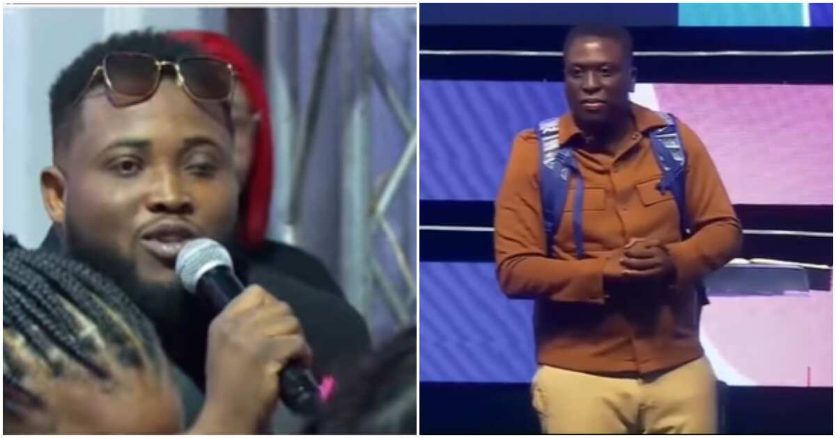 See the viral video of Chinko Ekun sharing his depression battle at Pastor Bolaji Idowu's church