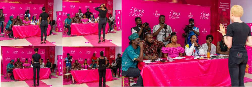 17 Ladies Get Potential Modelling Offer at the Lush Hair Pink Belle Auditions