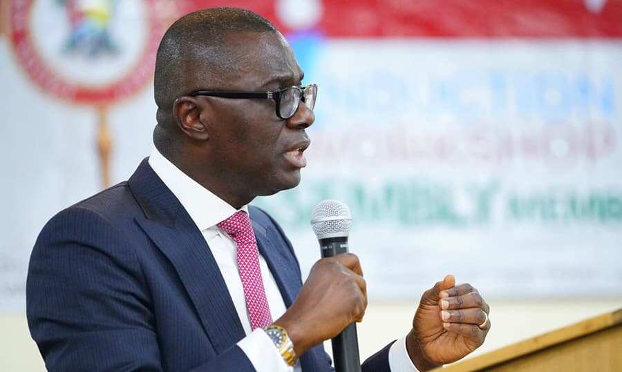 Gwamnan jihar Legas, Babajide Sanwo-Olu.