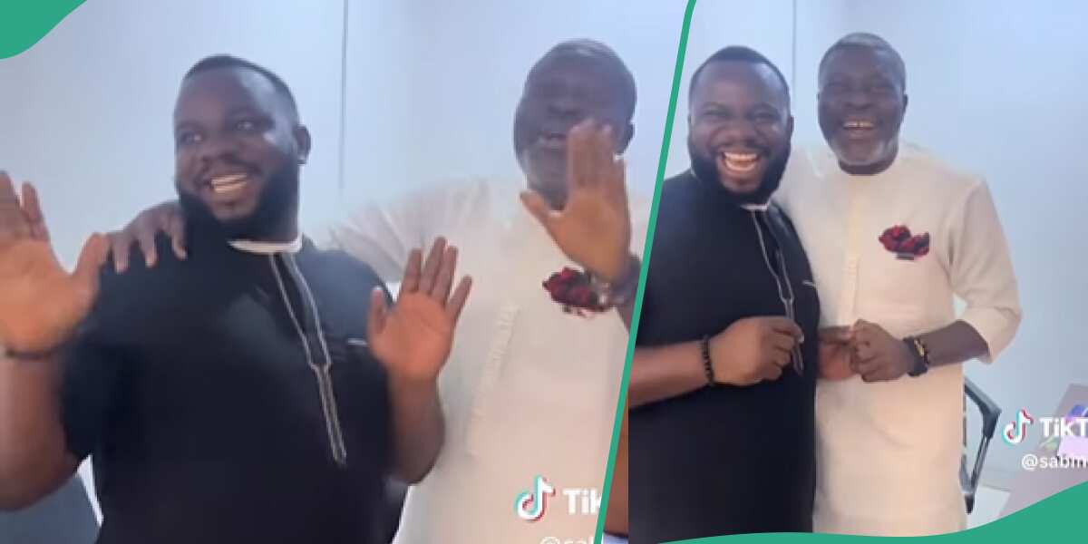 See funny video of Sabinus with Kanayo O Kanayo as skitmaker celebrates successful sacrifice