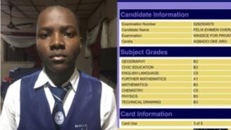 Brilliant boy with sharp brain scores 300 in JAMB, 1 A and 5 Bs in WAEC, excellent results attract attention