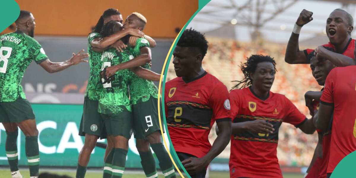 AFCON 2023: See which country supercomputer predicts will win quarterfinal match, Nigeria vs Angola