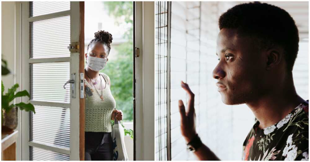 Nigerian man, wife, key Nigerian man, wife, key