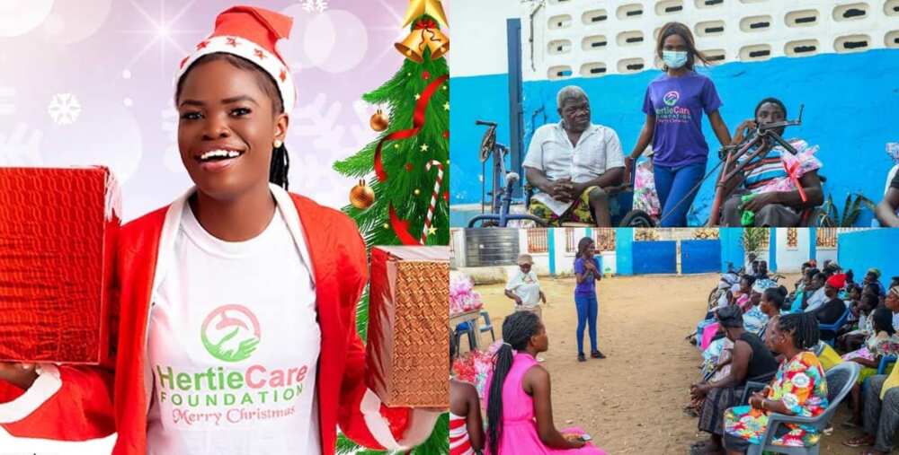 Harriet Lamptey a Ghanaian Beauty Queen Giving to Underprivileged People