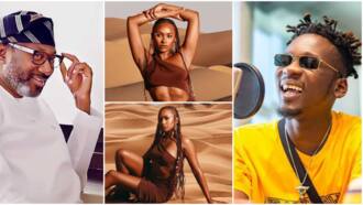 Femi Otedola, Mr Eazi, others compete for Temi Otedola’s attention as she stuns in mindblowing pics