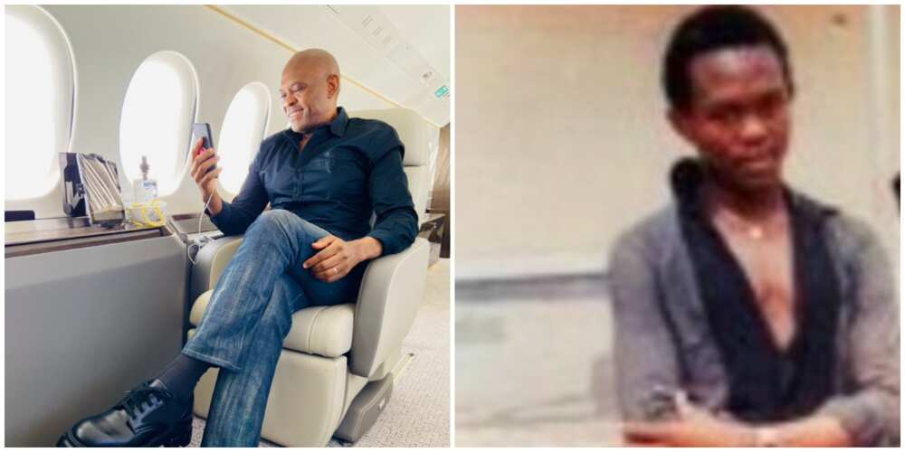 Nigerian Billionaire Tony Elumelu Causes 'commotion' on Social Media with His Throwback Picture