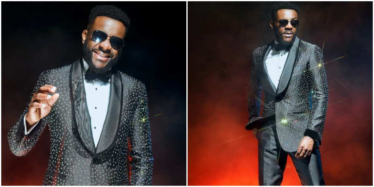 Take a look at what Ebuka is wearing for the BBTitans Finale as fans react to it