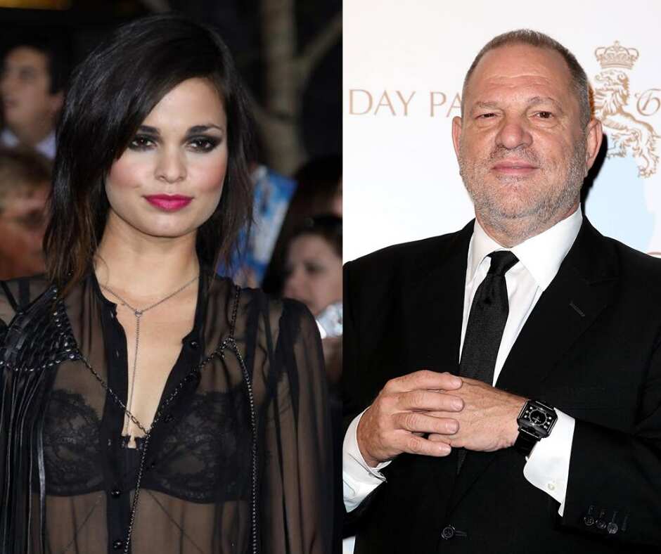 Lina Esco and Harvey Weinstein Lina Esco and Harvey Weinstein