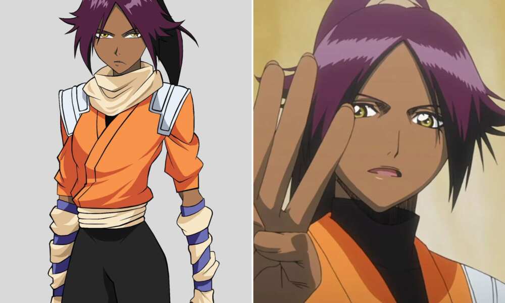 list of black anime characters