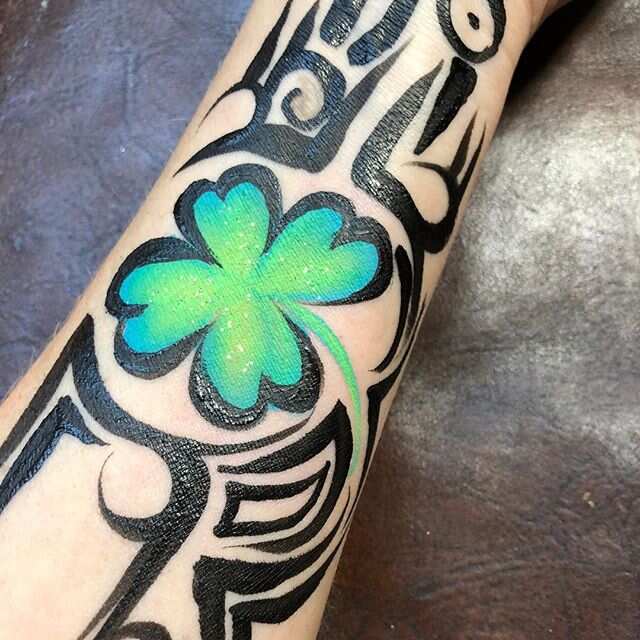Irish sleeve tattoo