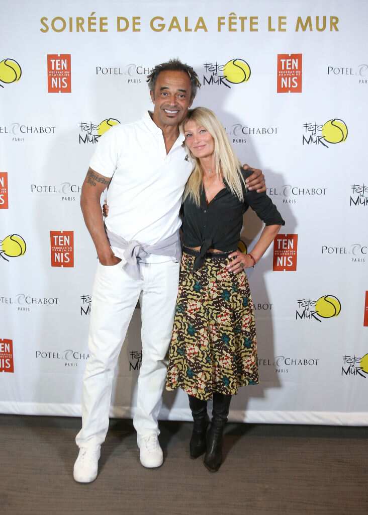 Yannick Noah et Isabelle Camus Yannick Noah et Isabelle Camus
