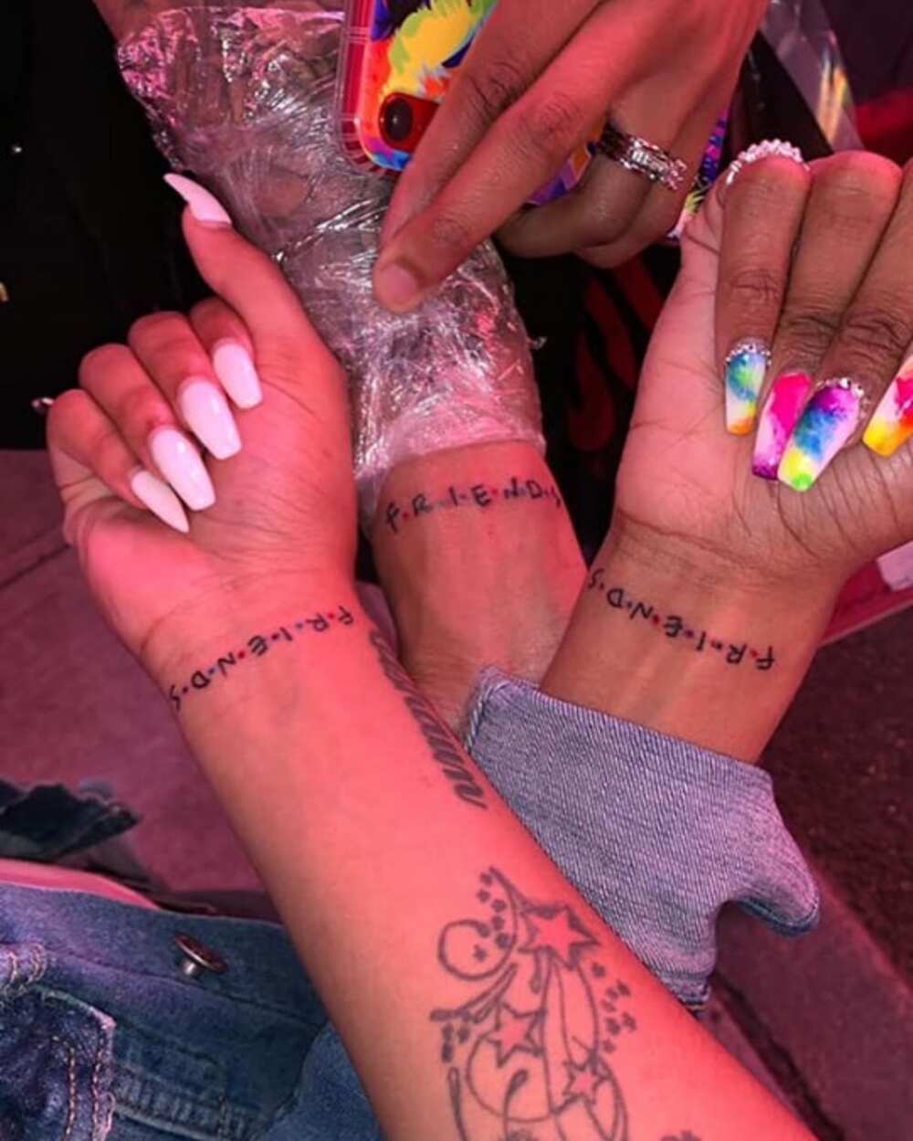 tattoo ideas for 3 best friends