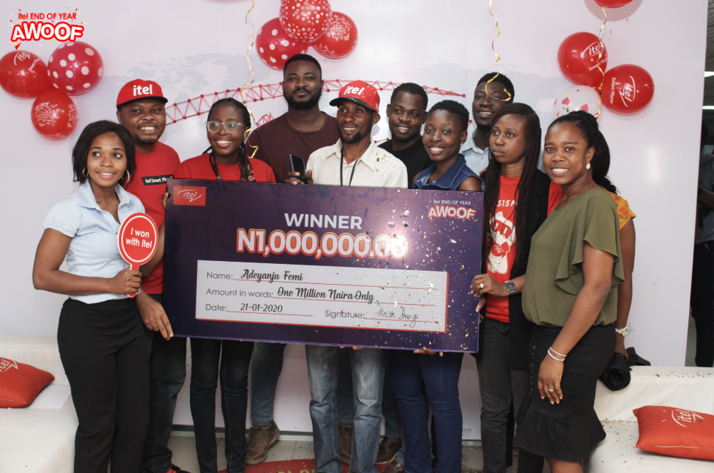 Technician turns millionaire after spending his last money on an itel smartphone