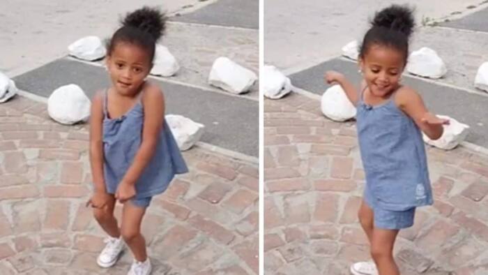 "She has the rhythm and sass": Reactions as little girl dances t amapiano beat