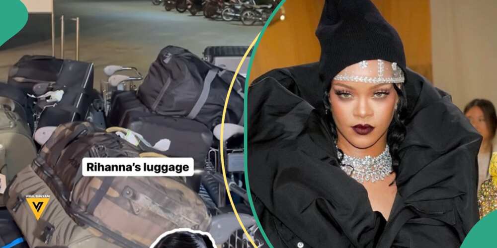 Rihanna's luggage to India trends
