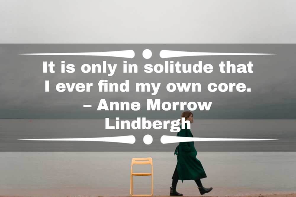 Quotations on solitude