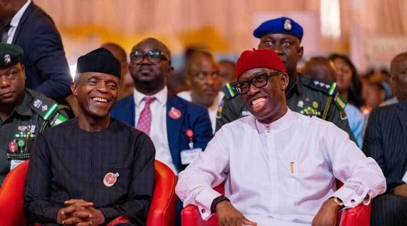 Governor Okowa congratulates Vice President Osinbajo at 64 - Legit.ng