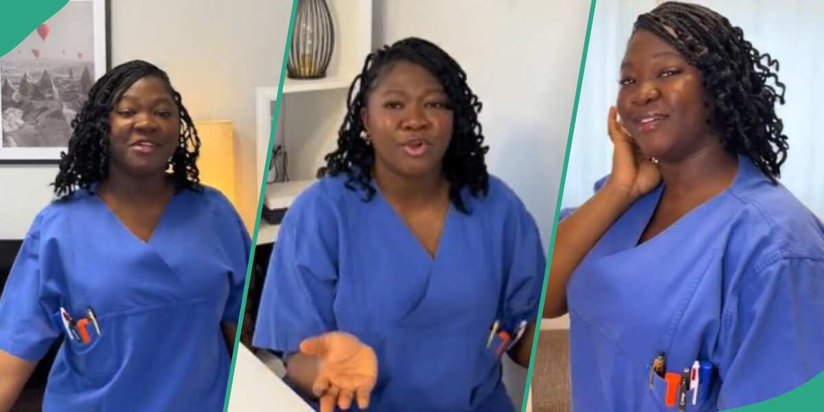Watch sweet video Nigerian nurse in Germany who takes break to share her experience