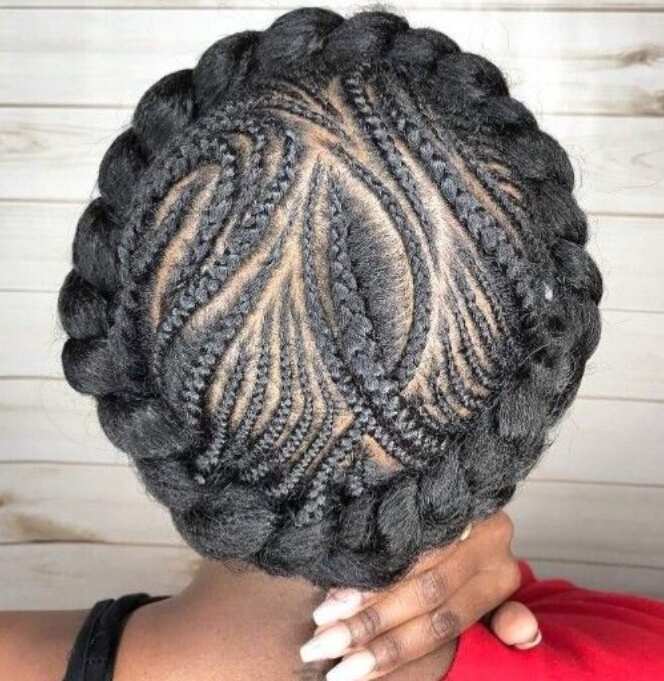 Hair styles with braids 