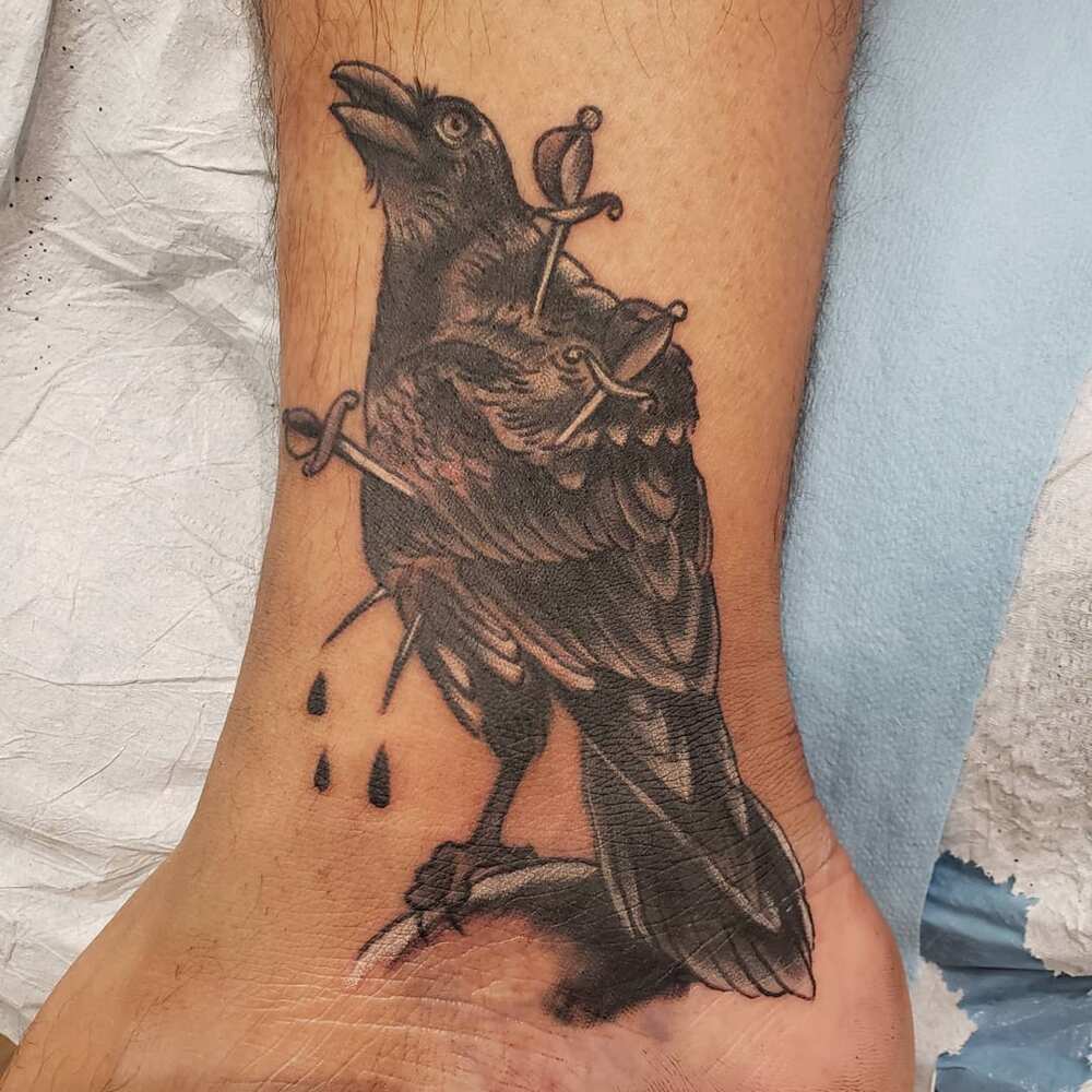 raven tattoos